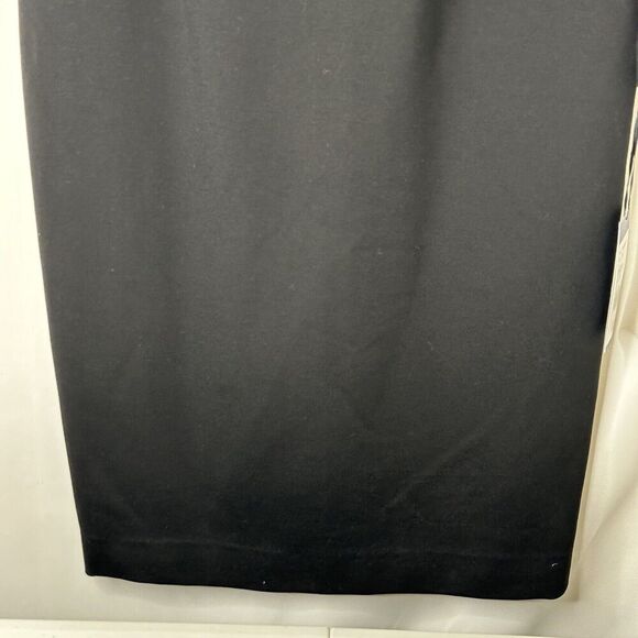 W by Worth Sheath Dress Size 12 Elegant One-shoulder Rayon Nylon Stretch New - Picture 4 of 9